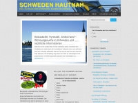in-sweden.net Webseite Vorschau