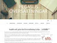 pegasus-translations.com Webseite Vorschau