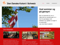 dansk.ch Webseite Vorschau