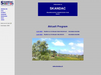 skandac.ch Webseite Vorschau