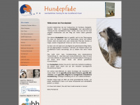 hundepfade.de Webseite Vorschau