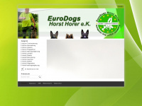 eurodogs-horst-horer.com Webseite Vorschau