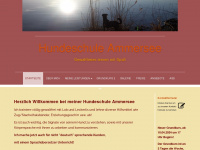 hundeschule-ammersee.de Webseite Vorschau