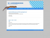 em-leopardgeckos.de Webseite Vorschau