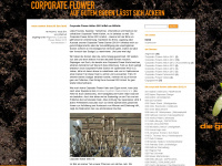 corporateflower.de Webseite Vorschau
