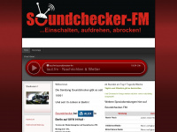 soundchecker-fm.de Webseite Vorschau