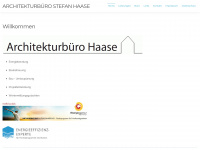 architektur-haase.de Webseite Vorschau