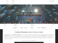 cantusburanus.net Webseite Vorschau