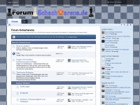 forum-schacharena.de Webseite Vorschau