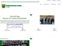 schuetzenverein-lohne.de Webseite Vorschau