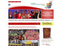 carneval-in-damme.de Webseite Vorschau