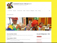 suedstadt-clowns.de Webseite Vorschau