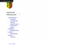 hemishofen.ch Webseite Vorschau