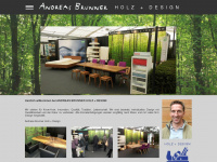 brunner-design-schreinerei.com Webseite Vorschau