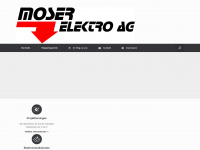 moser-elektro.ch Webseite Vorschau