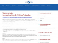inwa-nordicwalking.com Webseite Vorschau