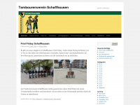 tambouren-sh.ch Webseite Vorschau