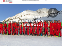skischule-frauholle.at Webseite Vorschau