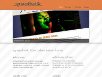 synaesthetik.de Webseite Vorschau