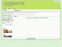 yuedream.de Webseite Vorschau