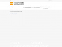 easy-media.at Webseite Vorschau