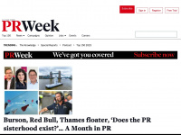 prweek.com Webseite Vorschau