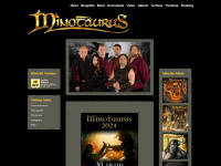 minotaurus-metal.com Webseite Vorschau