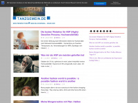 tanzgemein.de Webseite Vorschau
