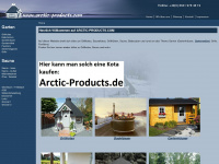 arctic-products.com Webseite Vorschau
