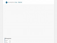 kanzlei-tron.de Webseite Vorschau