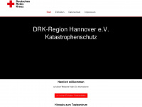 drk-hannover.org Webseite Vorschau