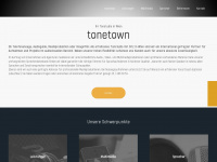 tonetown.at Webseite Vorschau