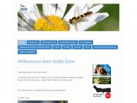 nabu-eutin.de Webseite Vorschau