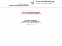 fel.ch Webseite Vorschau