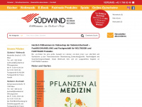 suedwind-buchwelt.at Webseite Vorschau