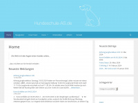 hundeschule-as.de Webseite Vorschau
