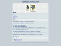 brammertz.info Webseite Vorschau