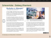 schevenhuette.com Webseite Vorschau