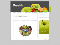freshex.at Webseite Vorschau