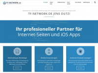 tf-network.de Webseite Vorschau
