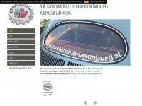 kaeferclub-laxenburg.at Webseite Vorschau