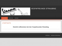 vespafreunde-straubing.de Webseite Vorschau