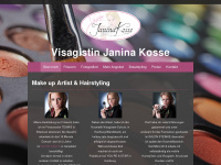 janina-kosse.de Webseite Vorschau