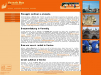 veneziabus.com Webseite Vorschau