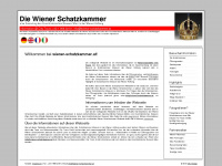 wiener-schatzkammer.at Webseite Vorschau
