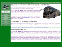 citytransport.at Webseite Vorschau