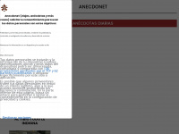 anecdonet.com Webseite Vorschau
