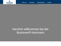 hartmann.at Webseite Vorschau