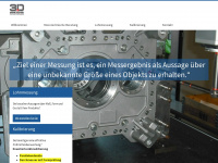 3d-messtechnik.de Webseite Vorschau
