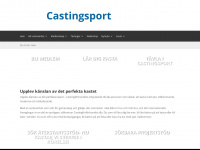 castingsport.se Webseite Vorschau